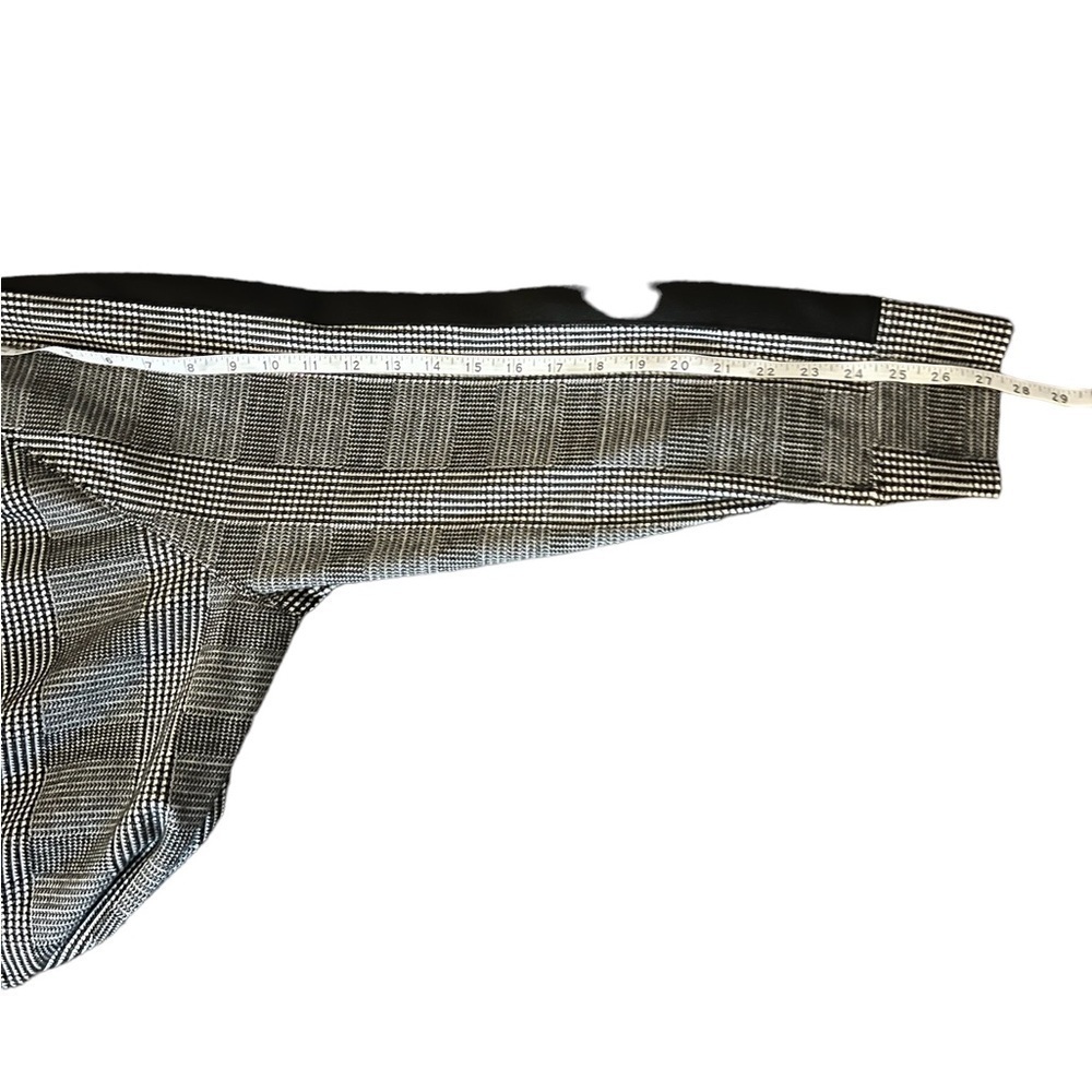 ANNE KLEIN Mixed Media Houndstooth Pullover Top - Picture 6 of 6